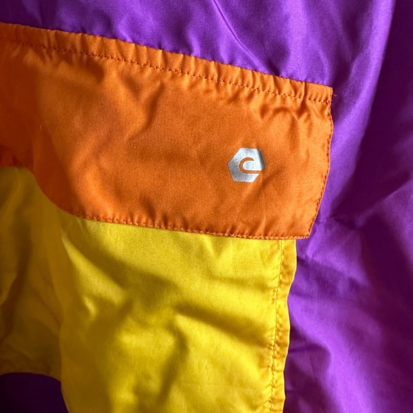 Retro multicolored rain jacket - Picture 2 of 3